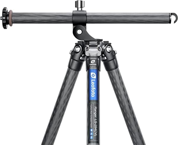 Leofoto LS-284CVL Serie Ranger - Trípode (fibra de carbono, columna CF)