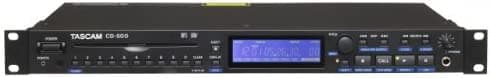 Teac Tascam CD-500 Reproductor de CD 1U (importado de Japón)