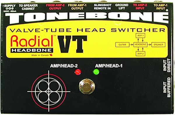 Radial headbone VT Amp Conmutador de cabeza para tubo Amps R8007082