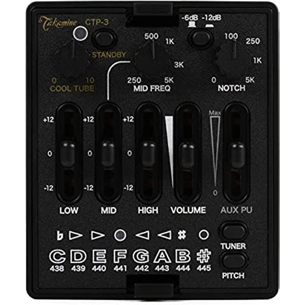 Takamine CTP-3 Cool Tube - Preamplificador de guitarra TP0892