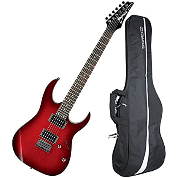 Ibanez RG421BBS guitarra eléctrica BBS con gig bag RG421BBS BUNDLE