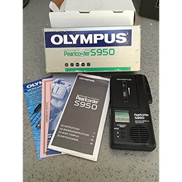 Olympus S950 MicroCassete Grabadora de voz S950 Mano