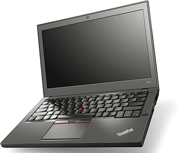 Amazon Renewed Lenovo ThinkPad X250 Ultrabook Notebook PC, 12.5" HD Display, Intel Core i5-5300U 2.3GHz, 8GB RAM, 128GB SSD, Windows 10 Pro (reacondicionado certificado)