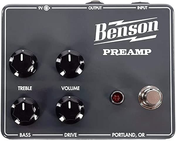 Benson Pedal de preamplificador de amplificadores