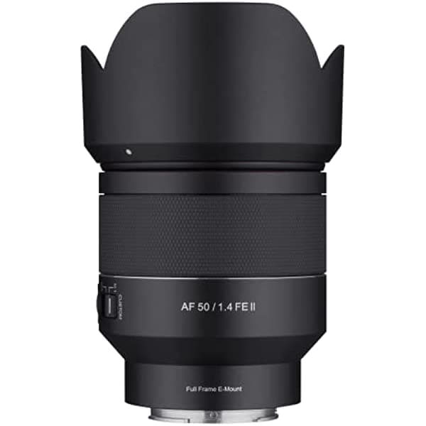 Rokinon Lente de enfoque automático AF de 1.969 in f/1.4 Series II full frame para Sony E (IO5014-E)