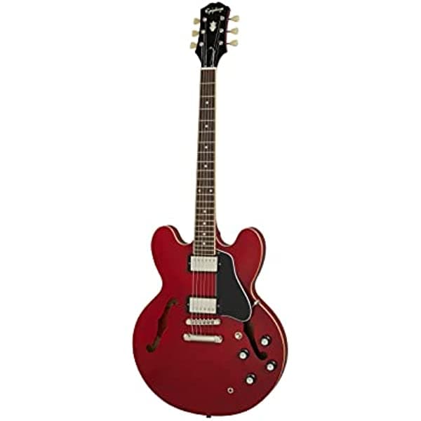 Epiphone ES335 Semi Hollowbody Guitarra Eléctrica Color Rojo tipo Cherry