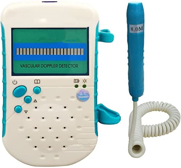 shekent 8MhzProbe Detector de caudal sanguíneo Doppler vascular