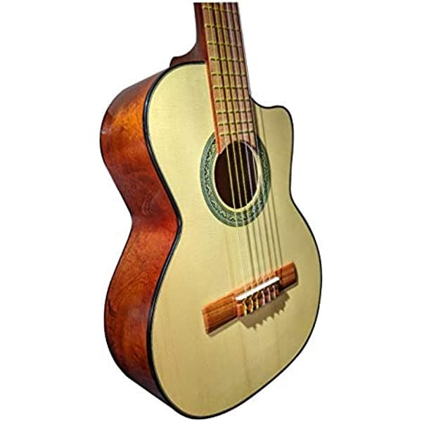 Paracho Hermosos requintos mexicanos hechos a mano con un sonido increíble, bolsa de regalo gratis., Cedro