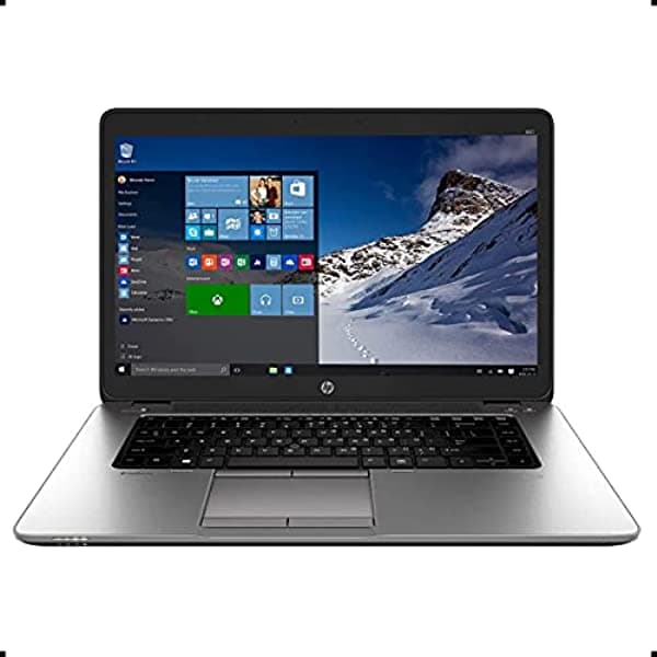 Amazon Renewed HP EliteBook 850 G2 15.6" Laptop, Core i5-5200U 2.2GHz, 8GB Ram, 256GB SSD, Windows 10 Pro 64bit (Certified Reacondicionado)