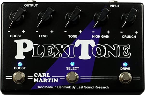 Carl Martin Pedal de efectos de distorsión de guitarra PlexiTone
