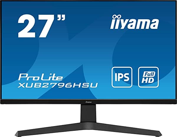 iiyama XUB2796HSU-B1-27", IPS, 1920x1080/75Hz, 1H1DP, HA