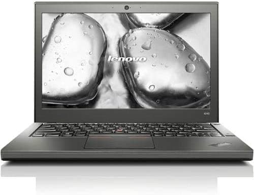 Amazon Renewed Lenovo ThinkPad X240 notebook de 12,5", Intel Core i5, 8 GB de RAM, 240 GB SSD, Win10 Home (reacondicionado)