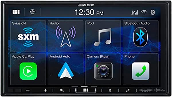 ALPINE iLX-407 Monitor para auto de 7 pulgadas en el tablero Carplay Android Auto Receptor HD Radio
