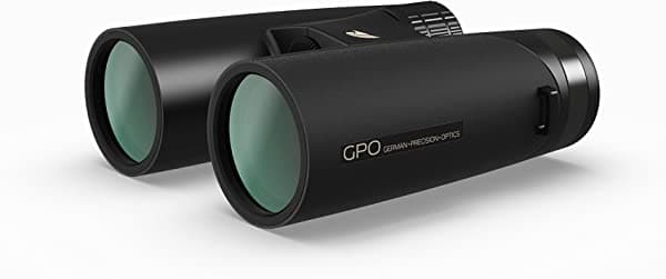 Diginex GPO German Precision Optics Passion ED 8x42 Binoculares, magnesio ligero, compatible con trípode (negro) 4260000000000