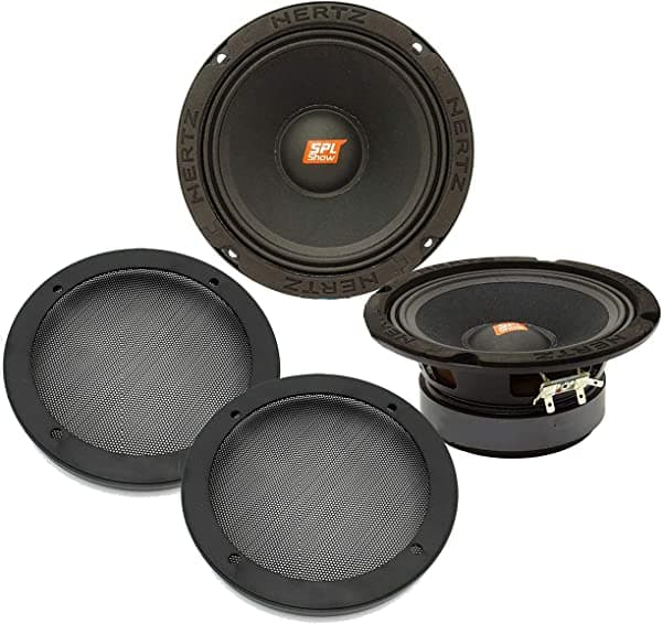 Generic pkg Hertz SV165.1 6.5" SPL Show 400W Component Midrange Altavoces y rejillas