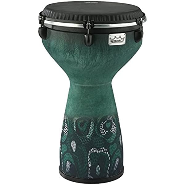 Remo flareout dj-7113 - 61 - 13" key-tuned Djembe Everglade verde