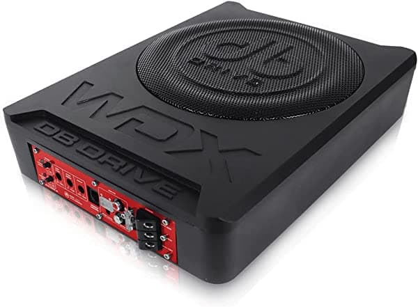 Db Drive Amplified 10" WDX-AS10 900 Watts MAX Subwoofer - Ideal for cars with little space