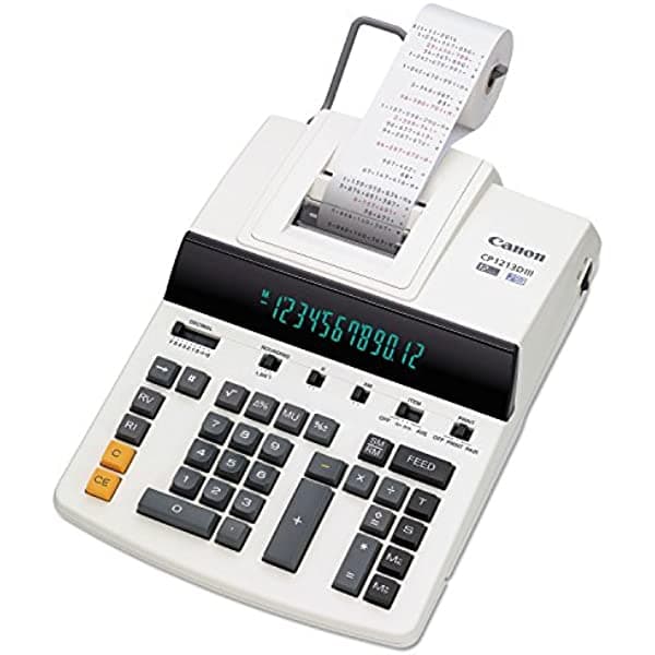 Canon 9933b001 cp1213diii computadora Printing Calculator CNM9933B001