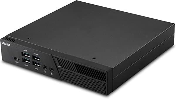 ASUS Mini PC PB60 con Intel Core i5-8400T (256GB SSD, 8GB RAM, HDMI, Dual DisplayPort, WiFi 802.11AC, Bluetooth, Gigabit LAN, Windows 10 Pro, Vesa Mount) PB60-B5095ZD