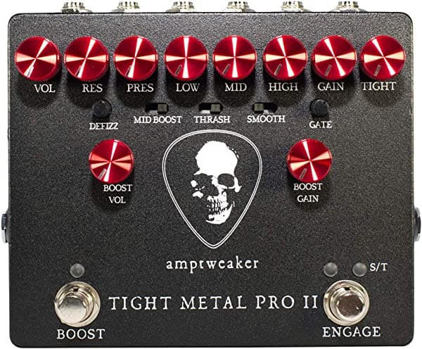 Amptweaker Tight Metal Pro Ii - Pedal De Efecto De Guitarra De Distorsión