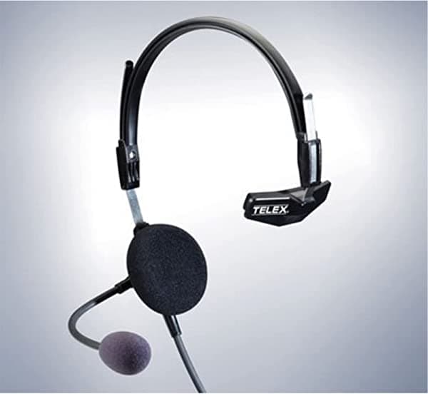 Telex Airman 750/Auriculares piloto de un solo lado 64300-300 91-01123