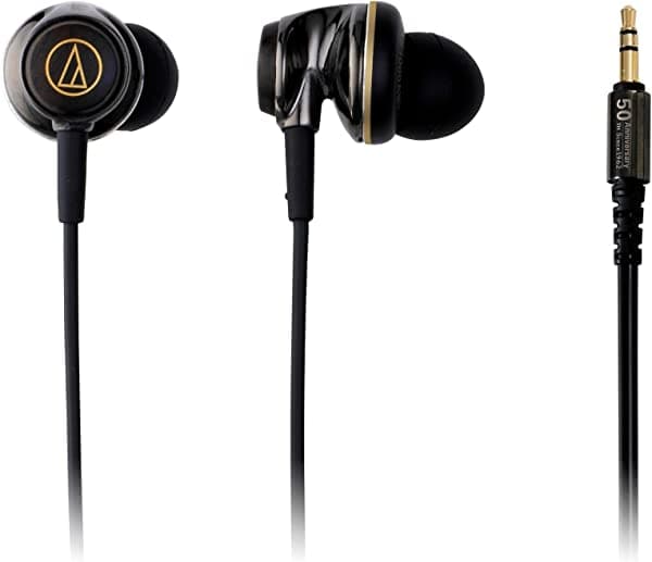 Audio-Technica ATH-CKW1000ANV - Auriculares internos para oreja (edición 50º aniversario, 2.500 limitados)