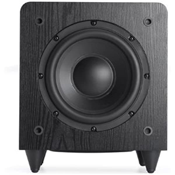 Sunfire sds-sds8230 8" Dual conductor 200 W alimentado Sub, 230 V, color negro ceniza 24040