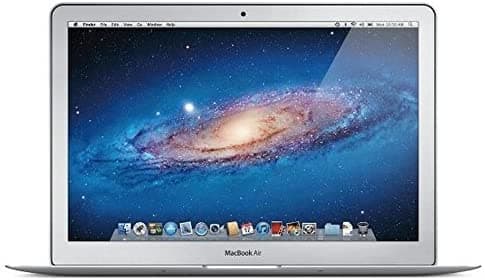Amazon Renewed Apple MacBook Air MD760LL/A Intel Core i5-4260U X2 1.4GHz 4GB 256GB, plateado (reacondicionado) MD760LL/B