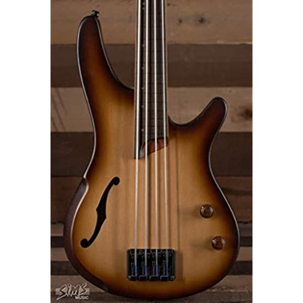 Ibanez Srh500F Fretless - Bajo Eléctrico Burst Flat Café Natural 0 SRH500F-NNF
