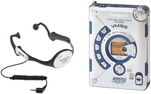 Panasonic rqsw99vk Cerebro Shaker Extreme Personal Stereo Plateado/Azul