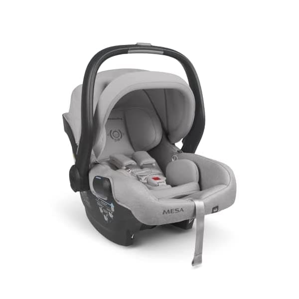 UPPAbaby MESA V2 Butaca para auto infantil Stella (gris mélange) + base para MESA/MESA V2