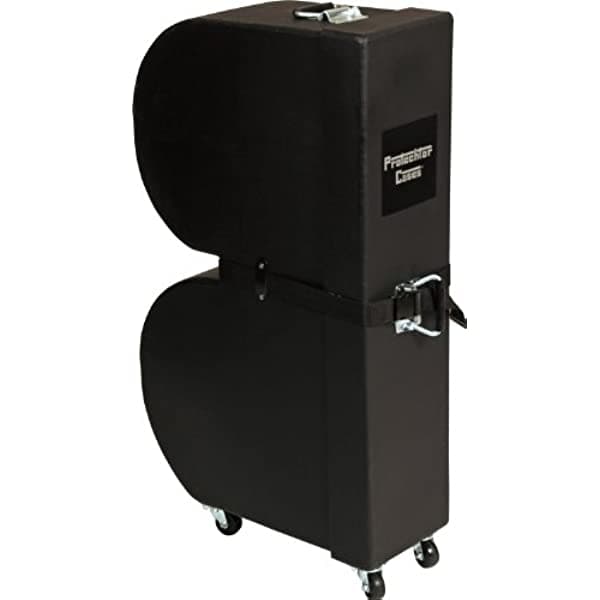 Gator Cases Protechtor Series Classic - Estuche de timbal vertical con ruedas (GP-PC310)