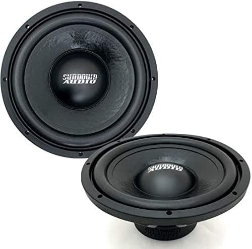 Sundown Audio LCS v2 D4 12" 300W RMS Dual 4Ohm Subwoofers (par)
