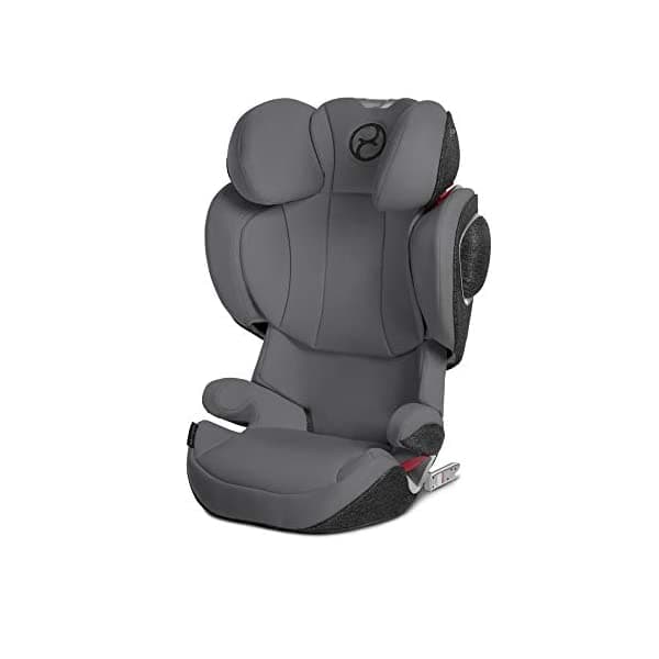 Cybex Solution Z-fix Asiento Elevador en Gris Manhattan, Seguridad y Confort para Niños, Incluye Isofix 519003579