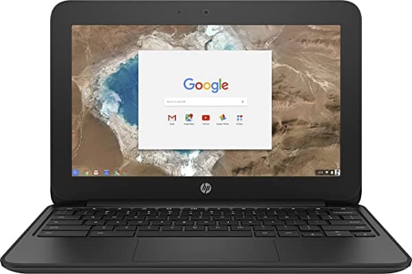 HP G5 - Chromebook HD de 11.6 pulgadas, Intel Celeron N3060 (1.60 GHz) 2 GB Ram 16 GB eMMC SSD Chrome OS 1FX81UT