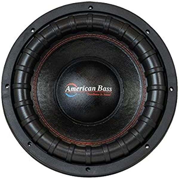 12" subwoofer 2000W 3" 2 Ohm DVC Pro Car Audio Bass American Bass XFL-12-D2 AB-XFL-12-D2