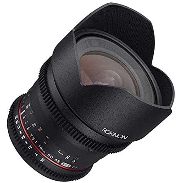 Rokinon ds10 m-c 10 mm t3.1 Cine lente gran angular para Canon EF-S Digital SLR DS10M-NEX