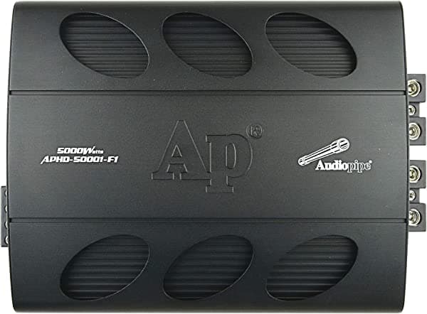 Audiopipe APHD-50001-F1 Clase D Puente Completo 1 ohmios 5000 vatios Amplificador de Potencia