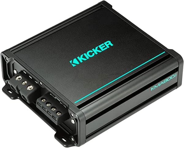 KICKER KMA800.1 1 x 800 W - Mono subamplificador resistente a la intemperie; cumple con RoHS 48KMA8001