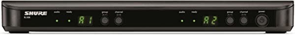 Shure BLX88 Receptor inalámbrico de doble canal, transmisor se vende por separado BLX88=-H9