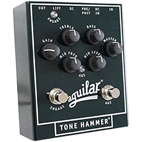 Aguilar Preamplificador de martillo de tono/caja directa AGUILAR TONE HAMMER