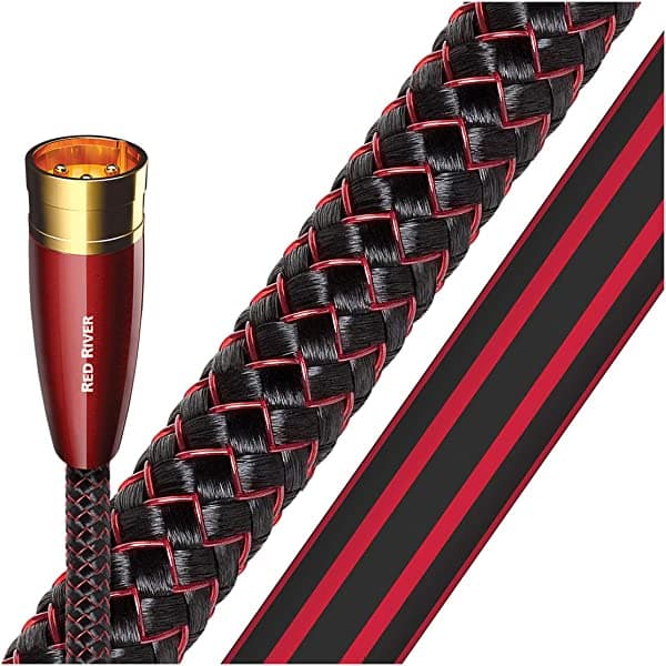 AudioQuest Red River Macho XLR a Cable XLR Hembra - 4.92 pies (4.9 ft) - 2 unidades RRIVER01.5X