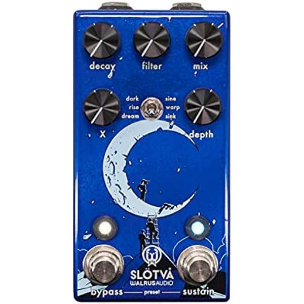 Walrus Audio Slotva - Pedal de reverberación multitextura, azul (900-1062)
