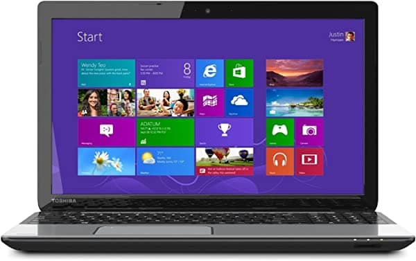Toshiba Laptop Satellite L55-A5226 Core i5-3337U de 15,6 pulgadas, 6 GB, 500 GB, Windows 8 PSKLAU-01200E