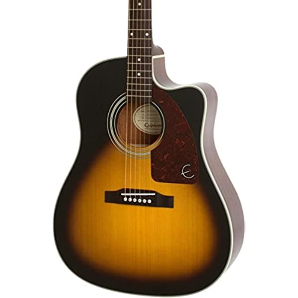 Epiphone aj-210ce acústica/eléctrica Outfit - Vintage Sunburst EE21VSCH1