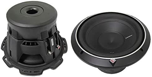 2) Rockford Fosgate P2D210 - Subwoofers de audio para coche (10 pulgadas, 1200 W, 2 Ohm)