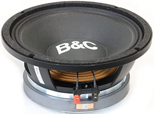 B&C B and C - Woofer Super Power Bass de 10 pulgadas, color negro 10MD555