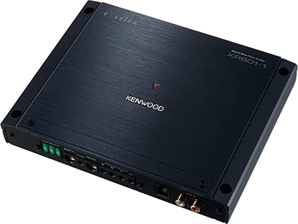Kenwood XR601-1 eXcelon - Amplificador de subwoofer monobloque de 600 vatios