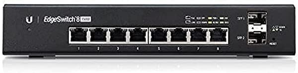 Ubiquiti Networks edgeswitch 8 Managed Gigabit Ethernet (10/100/1000) Power Over Ethernet (PoE), color negro ES-8-150W