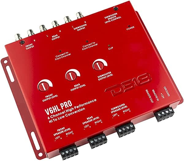 DS18 Audio V6HLPRO 6 Channel HIGH Performance HIGH to Low Conversion